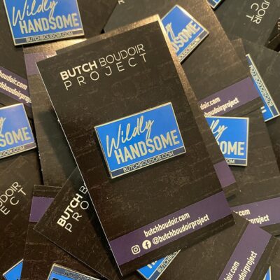 Wildly Handsome Enamel Pin