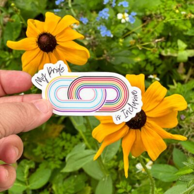 My Pride is Inclusive Sticker