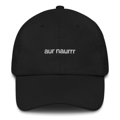 aur naurrr Embroidered Hat