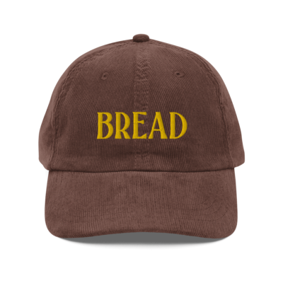 BREAD Embroidered Corduroy Hat