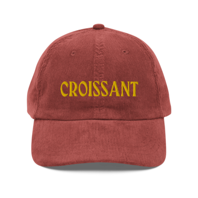 CROISSANT Embroidered Hat