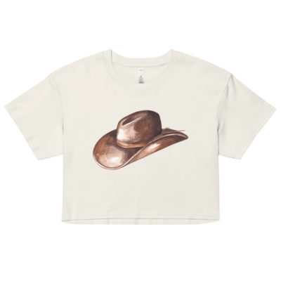 Cowboy Hat Crop Top