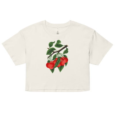 Cherries Crop Top