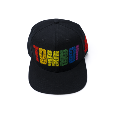 TOMBOI RAINBOW SNAPBACK HAT