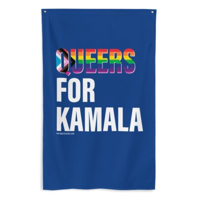 Queers For Kamala // Flag