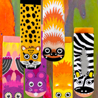 GO WILD! ZOO SOCKS GIFT BUNDLE